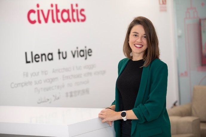 La jefa de ventas B2B de Civitatis, Verónica de Íscar.