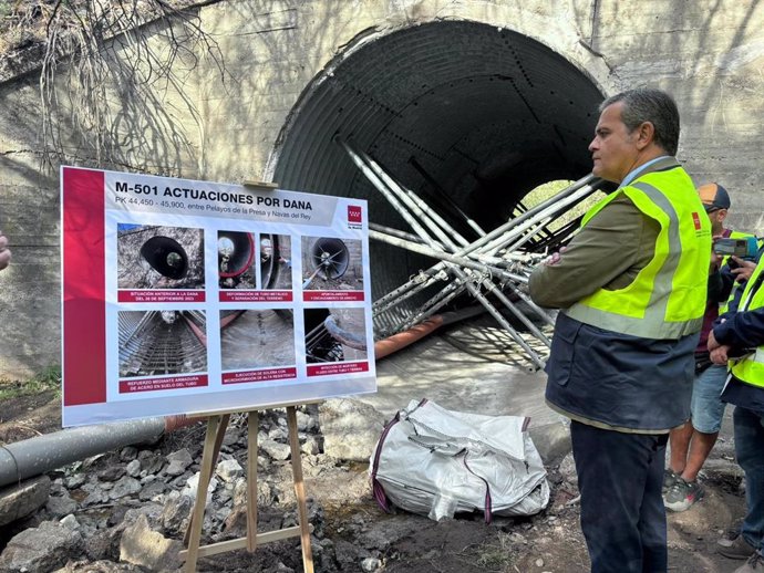 Archivo - El consejero de Vivienda, Transportes e Infraestructuras, Jorge Rodrigo