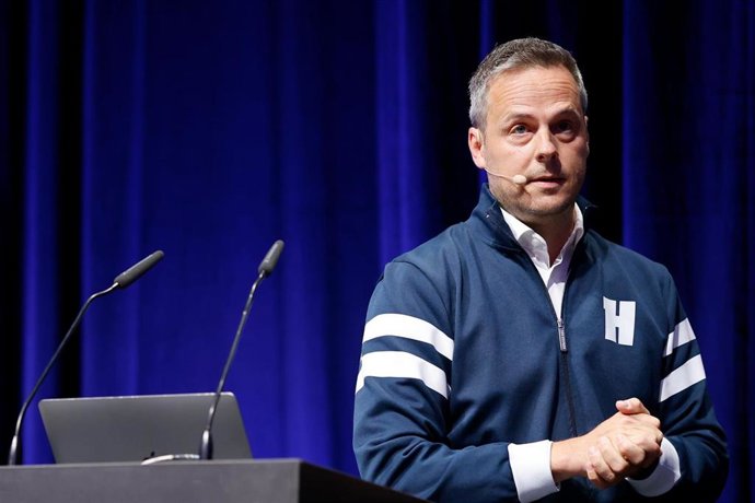 Archivo - El presidente del Hertha Berlín, Kay Bernstein