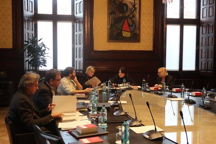 Reunión de la Mesa del Parlament