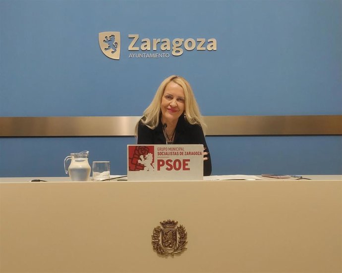 La concejala del PSOE en el Ayuntamiento de Zaragoza Ros Cihuelo.