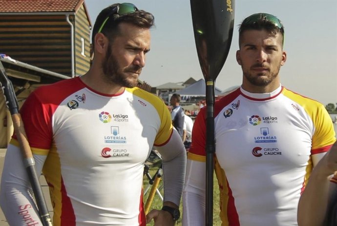 Archivo - Saúl Craviotto y Cristian Toro