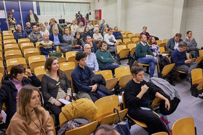 Imagen de archivo de un foro de barrio.