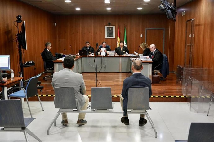 Archivo - Juicio en Málaga en una imagen de archivo 