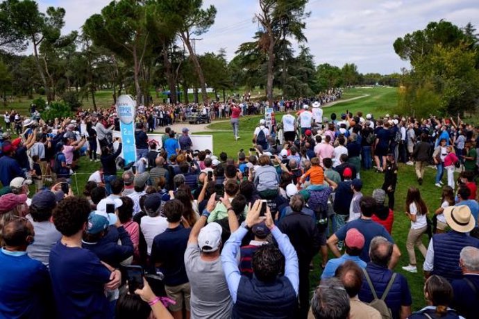 Torneo de golf en España.