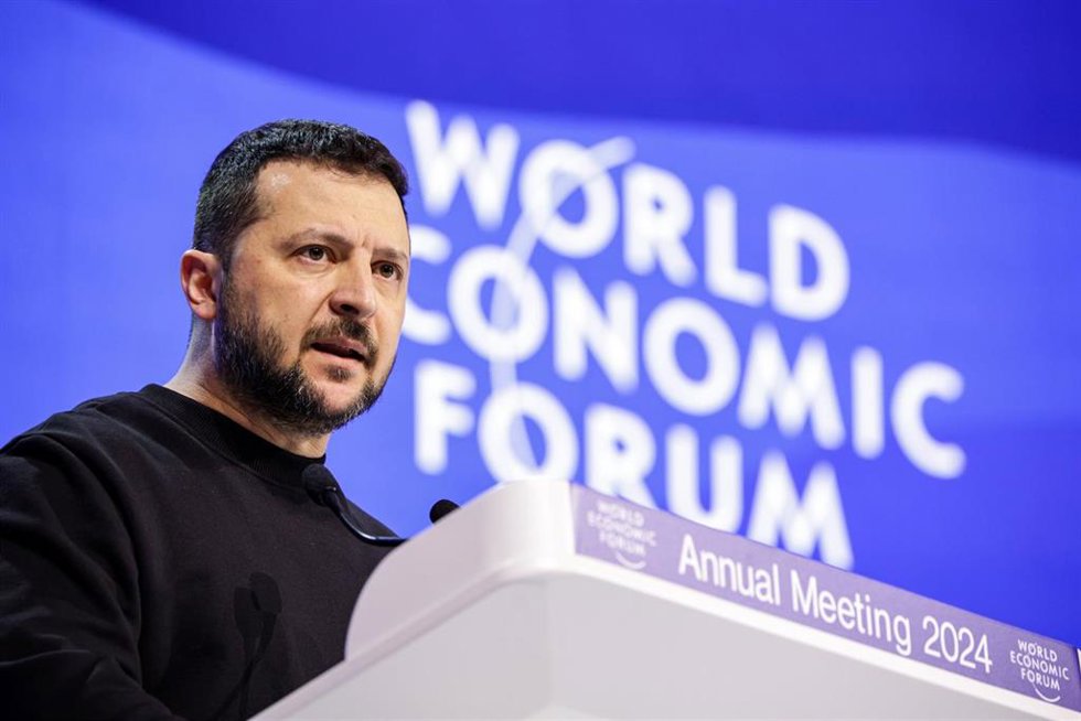 Volodimir Zelenski, presidente ucraniano.