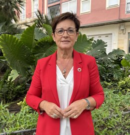 La portavoz municipal del PSOE en Almería, Adriana Valverde