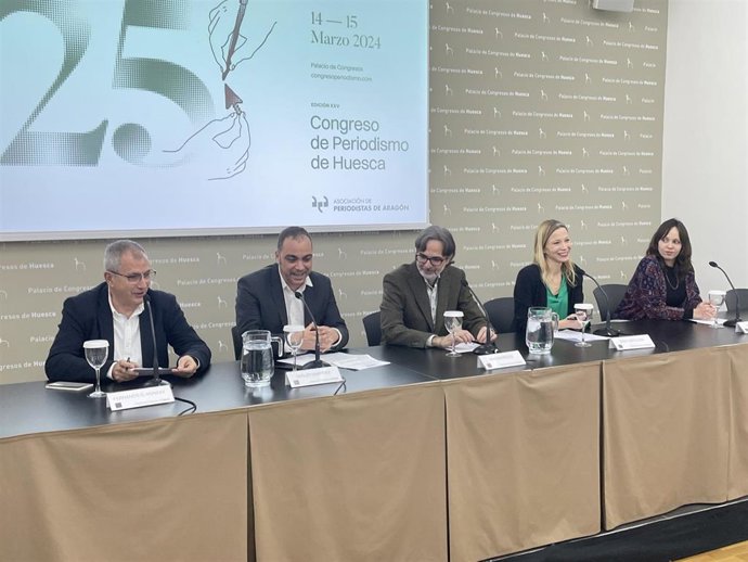 Presentación del XXV Congreso de Periodismo de Huesca.