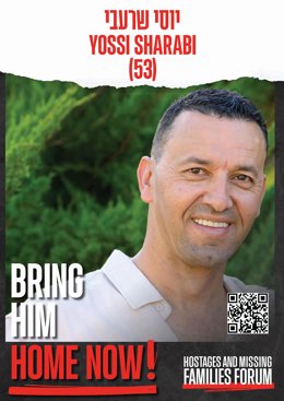 El rehén Yosi Sharabi 