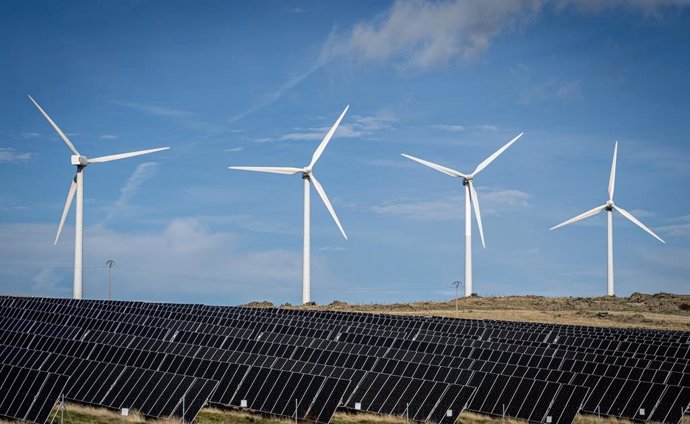 Parque eólico  y solar de EDP Renewables