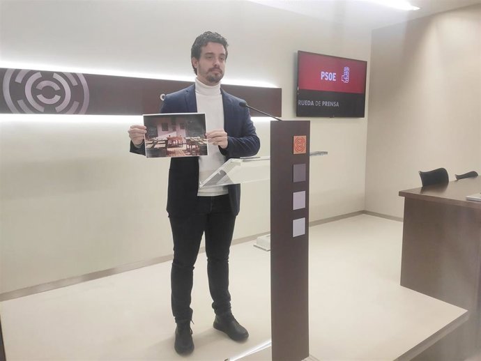 El diputado del PSOE en las Cortes de Aragón Darío Villagrasa.