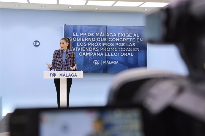 La portavoz del PP de Málaga, Elisa Pérez de Siles.