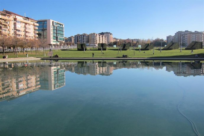 Archivo - Parque Andrés de Vandelvira, en el Bulevar.