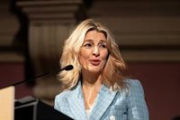 Yolanda Díaz celebra la reforma del artículo 49: "Les pido que sigamos molestando para mejorar nuestro país"