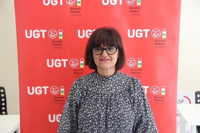 La secretaria del sector de Sanidad de UGT-SP La Rioja, Nuria Aldonza.