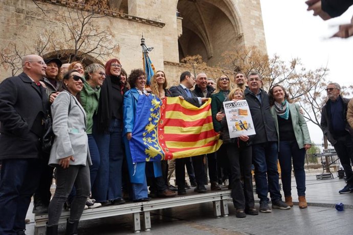 Acto en defensa del Derecho Civil Valenciano (archivo)