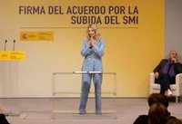 Díaz anuncia que la mesa de diálogo social para reducir la jornada laboral empezará a trabajar el día 25