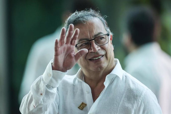 Archivo - El presidente de Colombia, Gustavo Petro