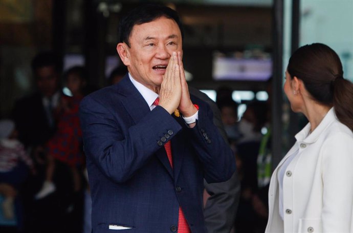 Archivo - El ex primer ministro tailandés Thaksin Shinawatra.