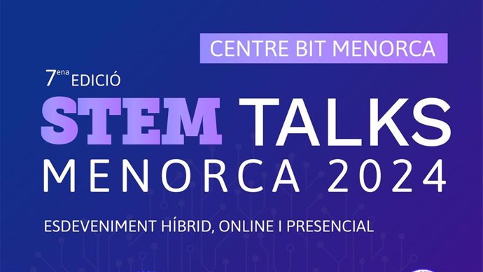 Cartel de las STEM Talks 2024