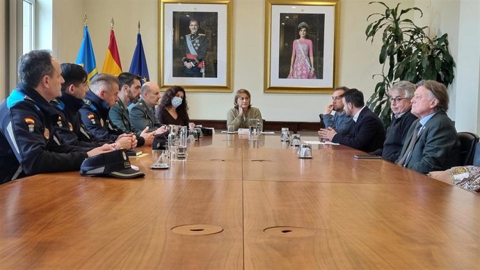 Reunión sobre barrio de San Roque, en Oviedo