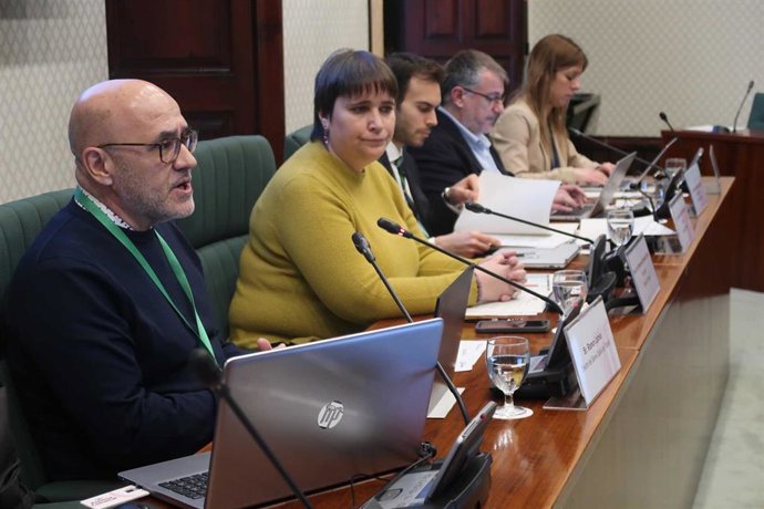 El director del Servei Catal de Trnsit (SCT), Ramon Lamiel, durante la Comisión de Interior, a día 17 de enero de 2024