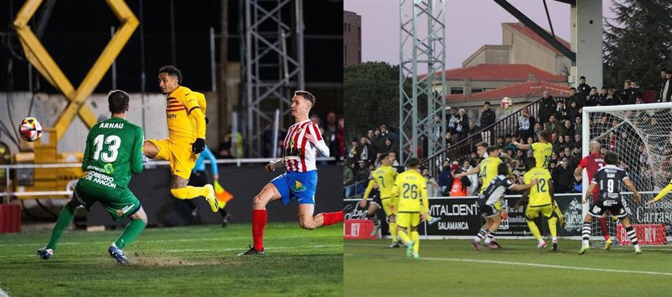Duelo entre Unionistas y FC Barcelona en los octavos de final de la Copa del Rey