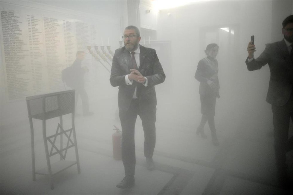 Archivo - El diputado ultraderechista polaco Grzegorz Braun
