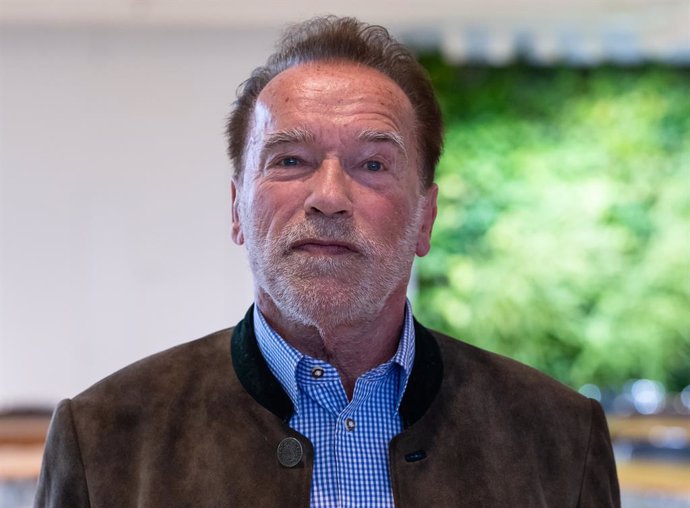 Archivo - FILED - 27 September 2022, Bavaria, Munich: Arnold Schwarzenegger, Austrian and American actor and former governor of California, after receiving the Bavarian Film Award. Schwarzenegger was detained by German customs officers at Munich Airport o