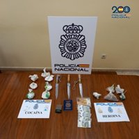 Cinco detenidos y una 'narcocasa' desmantelada en un operativo policial en Ourense