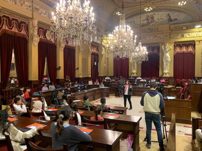 El pleno infantil de Aldeas Infantiles SOS