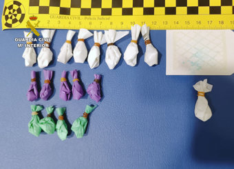 Imagen de los efectos intervenidos en la operación