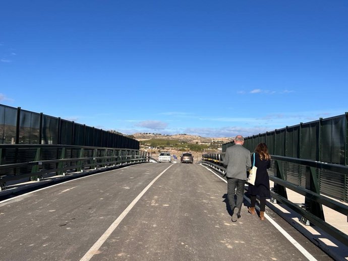 Imagen de uno de los puentes construidos en Sangonera la Seca