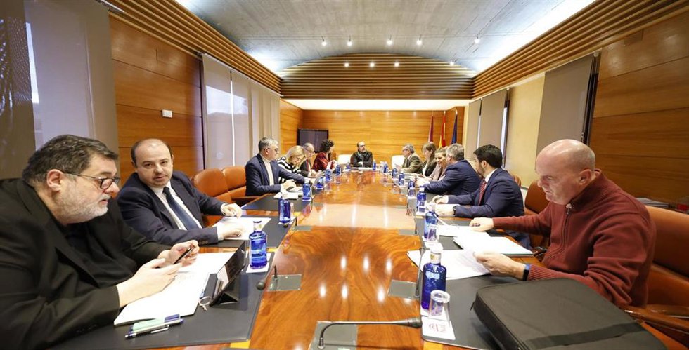 Reunión de la Mesa de las Cortes de C-LM.