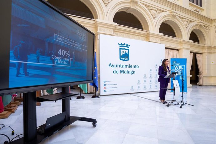 La concejala delegada de Innovación, Digitalización Urbana y Captación de Inversiones del Ayuntamiento de Málaga, y edil responsable de Fycma, Alicia Izquierdo.