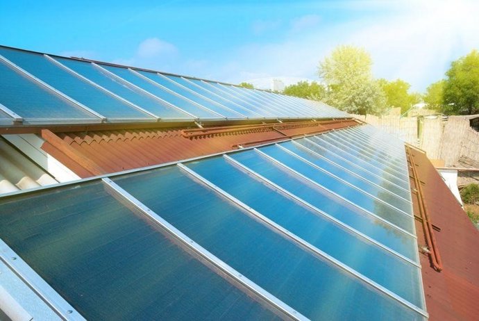 Una installació d'energia renovable trmica