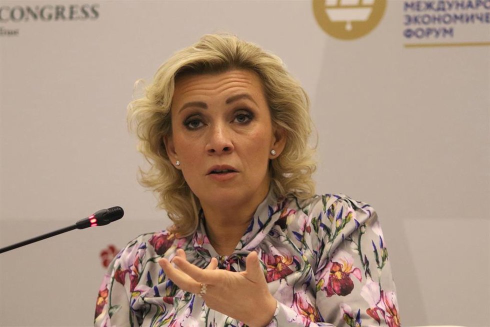 Archivo - La portavoz del Ministerio de Exteriores de Rusia, Maria Zajarova (archivo)