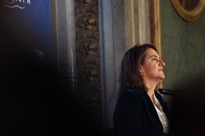 La vicepresidenta Tercera del Gobierno y Ministra para la Transición Ecológica y el Reto Demográfico, Teresa Ribera