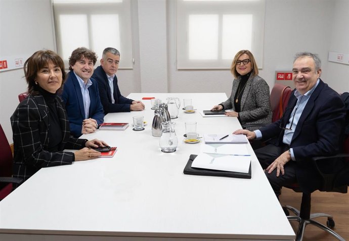 Reunión del PSE-EE con Confebask