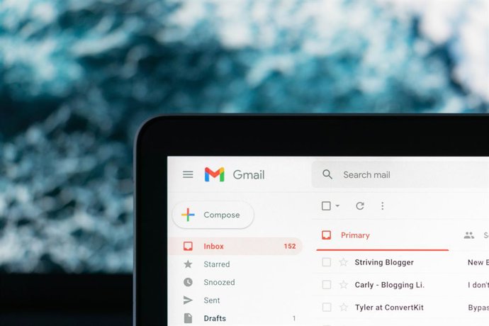 Archivo - Un ordenador con el Gmail abierto