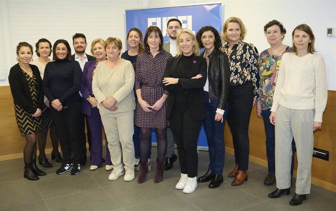 Reunión entre representantes de Eudel y una delegación de Occitania