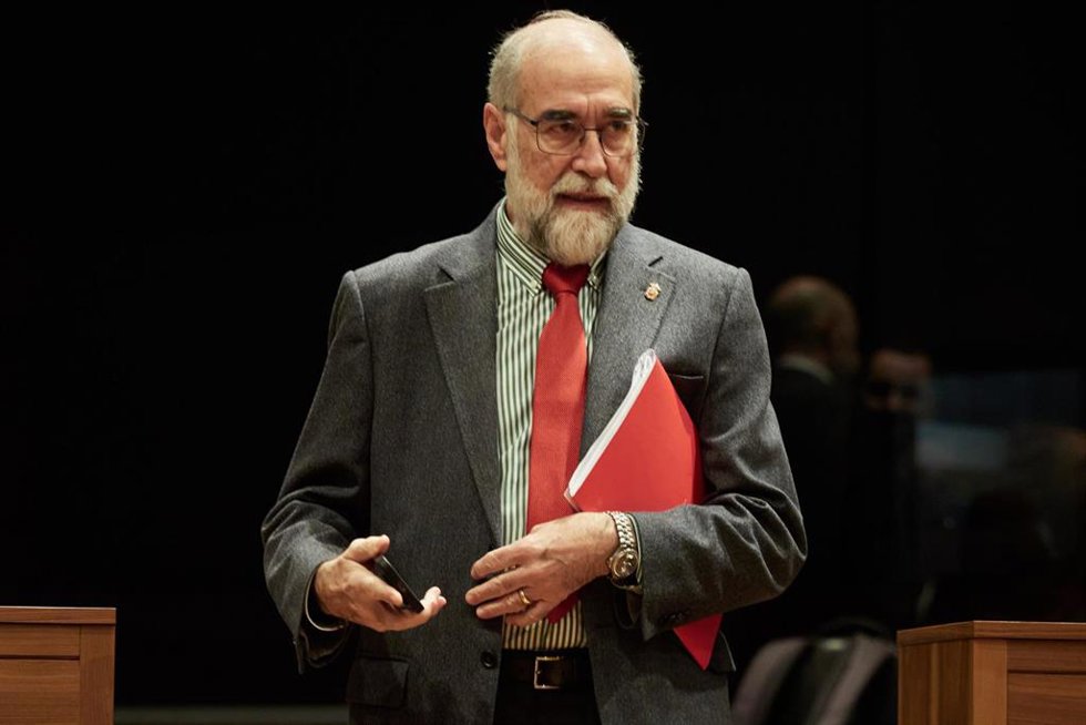 El consejero de Salud del Gobierno de Navarra, Fernando Domínguez