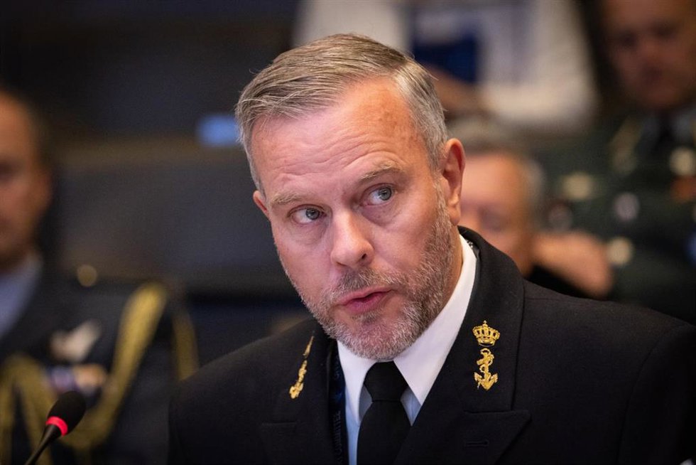 Archivo - Rob Bauer, presidente del Comité Militar de la OTAN