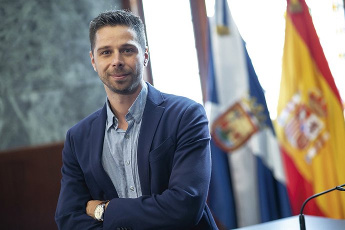 Archivo - Javier Rodríguez, consejero del PSOE en el Cabildo de Tenerife