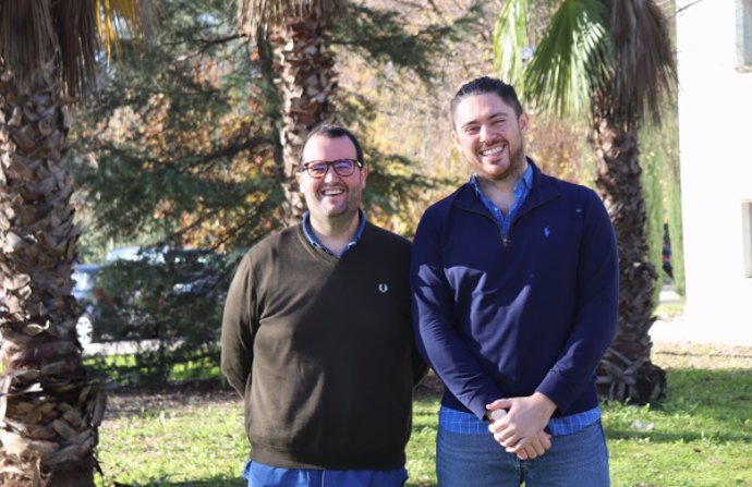 Los investigadores Rafael Pimentel y Pedro Torralbo.