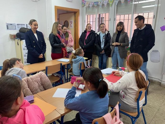 Visita al CEIP Padre Manjón.