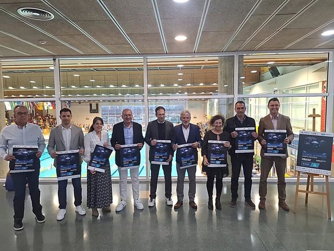 Presentación de los Campeonatos de Natación junior e infantil en las Piscinas de Son Hugo.