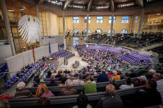 La Cámara Baja del Parlamento federal de Alemania (Archivo)