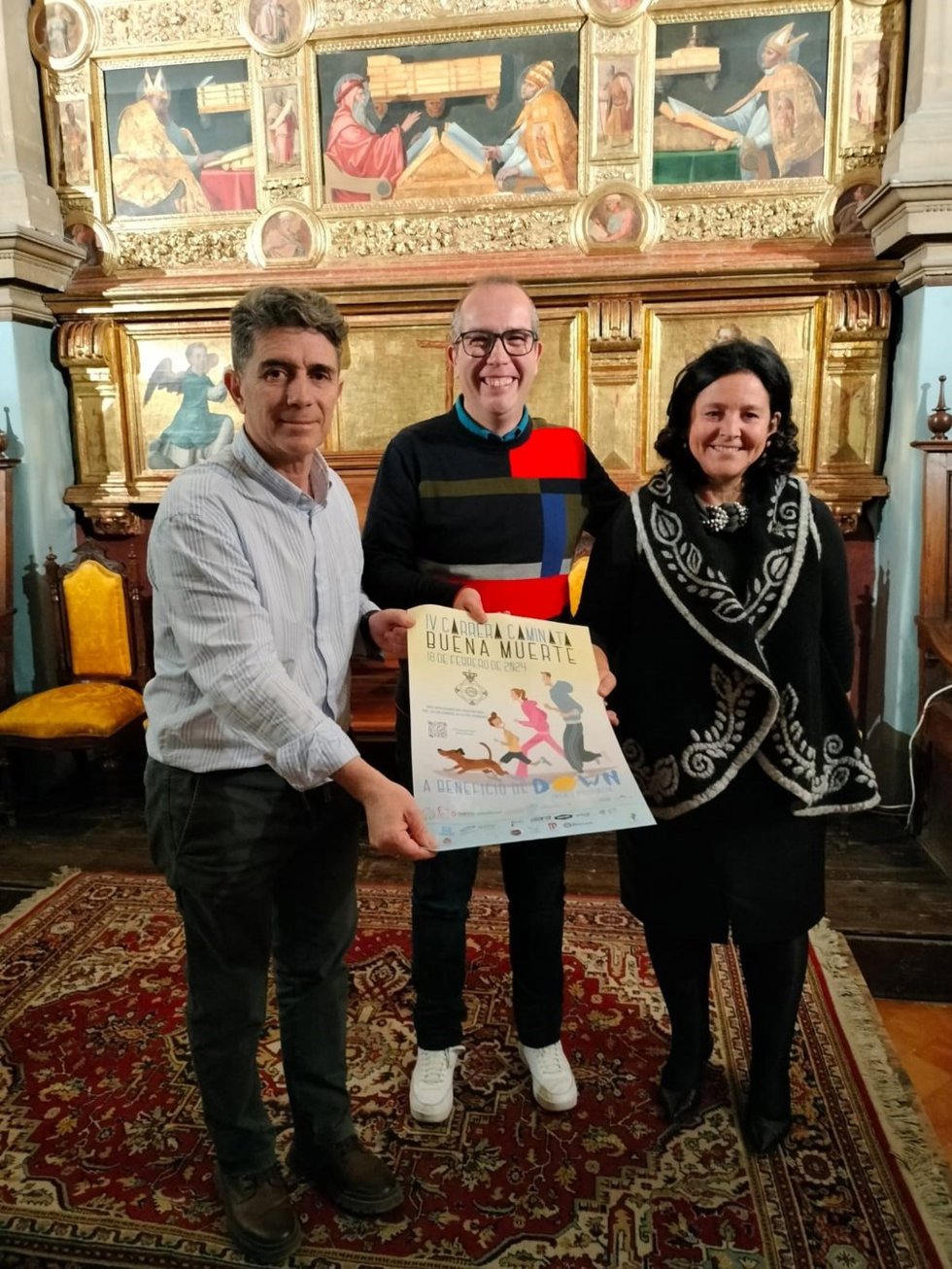 Presentación de la cuarta edición de la Carrera y Caminata que organiza la Hermandad de la Buena Muerte de Jaén