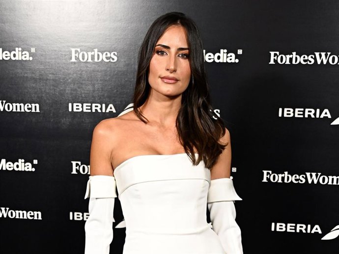 Rachel Valdés asiste al cóctel que celebra el lanzamiento de la lista Forbes Women Las 75 mujeres latinas a seguir en 2024 que se celebra en el hotel Santo Mauro, a 18 de enero de 2024, en Madird (España).